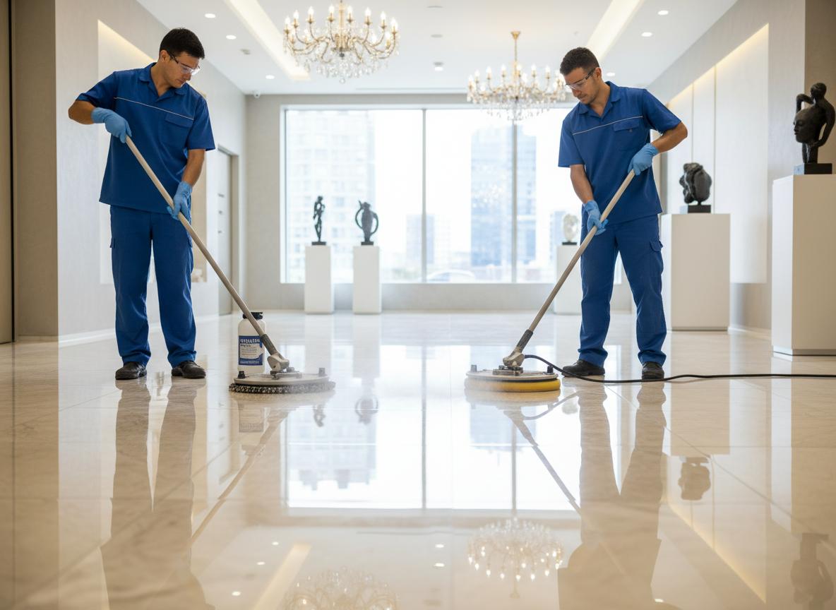 Servicio de cristalizado de suelos en Barcelona